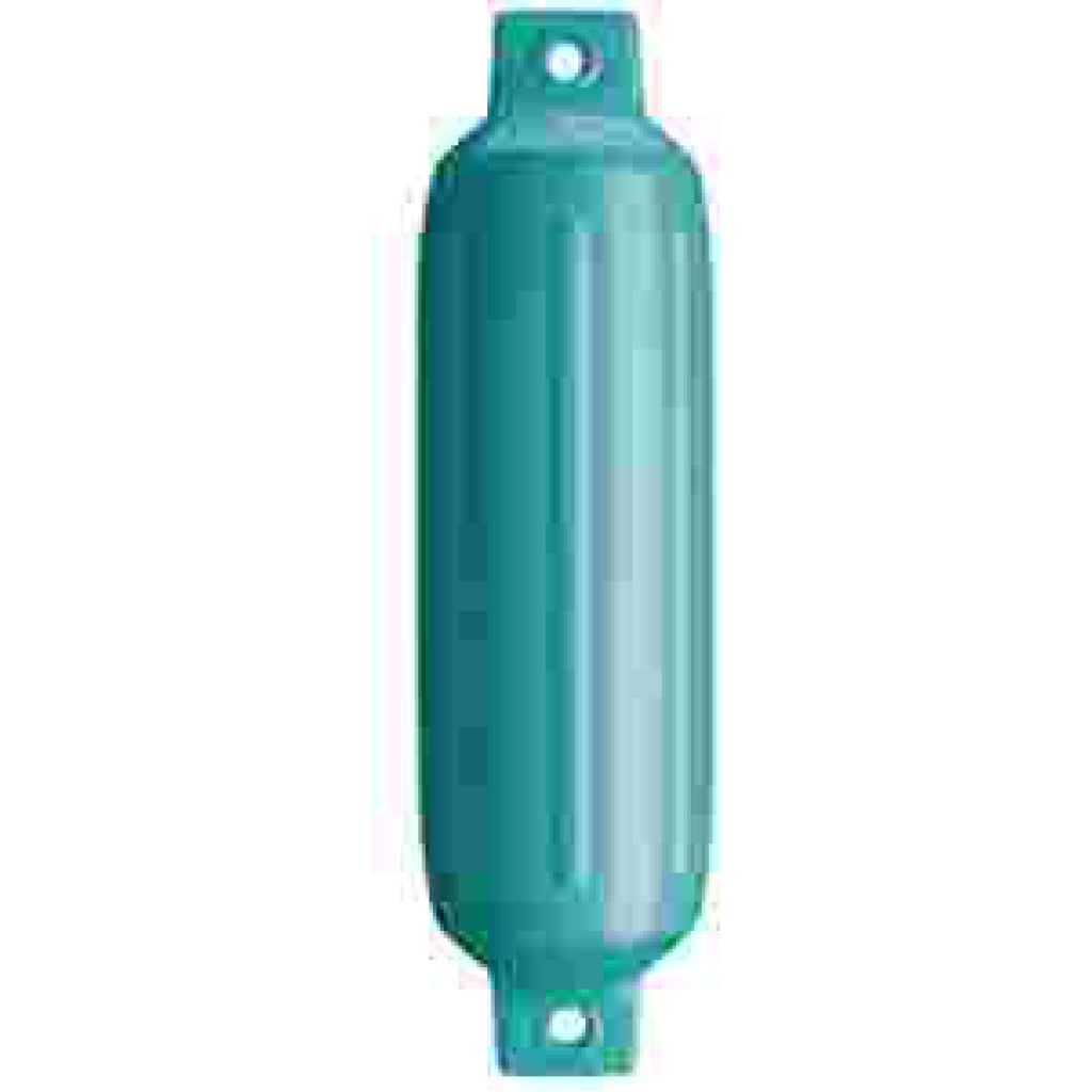 Polyform Twin Eye Fender - 4.5" x 16" Teal