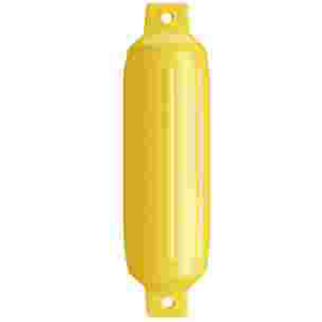 Polyform Twin Eye Fender - 4.5" x 16" Yellow