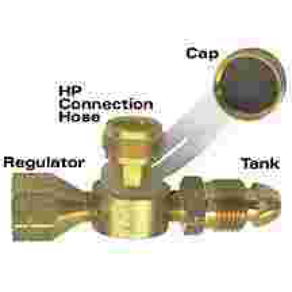 LPG HP Grill Convert Trident Kit - with hose