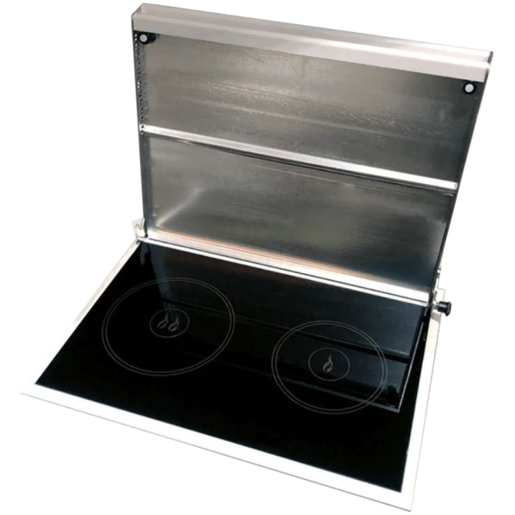 2-in-1 Diesel Cooktop and Air Heater Open.