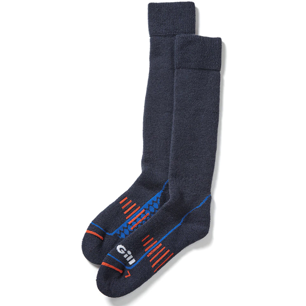 Navy Gill Boot Sock