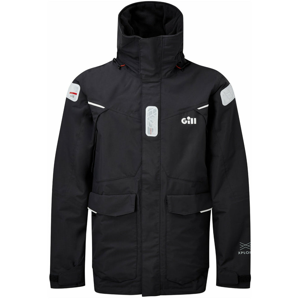 Graphite Front Of Gill OS2 Men's Offshore Jacket