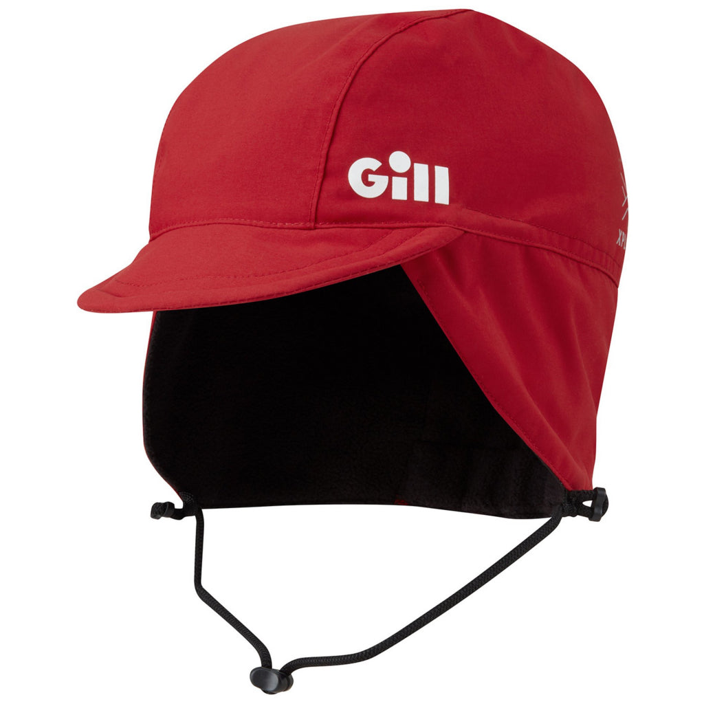 Gill HT50 Offshore Hat Red angle view.