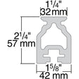 High-Beam Track side diagram
