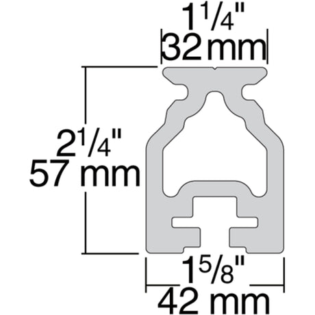 High-Beam Track side diagram