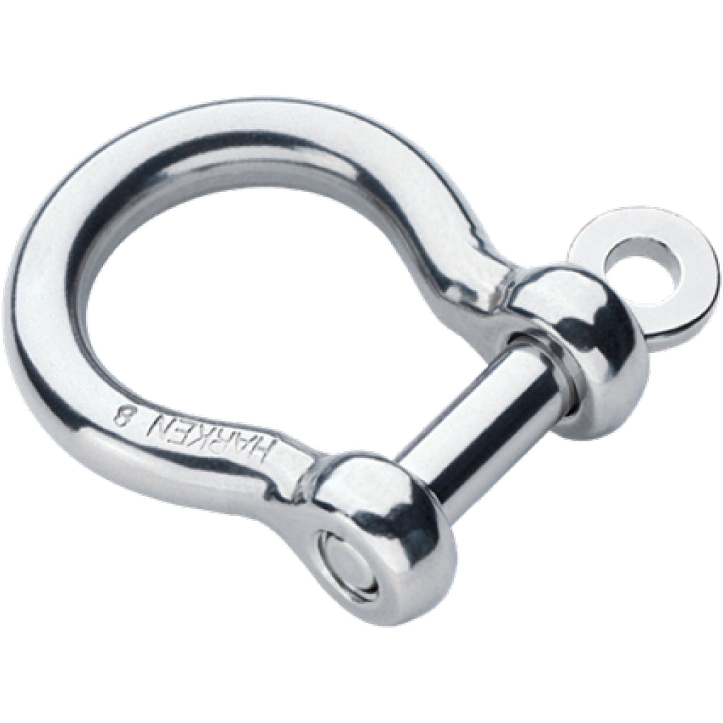 Top view of 4mm Bow Shackle