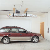 Hoister Storage System in gararge further back
