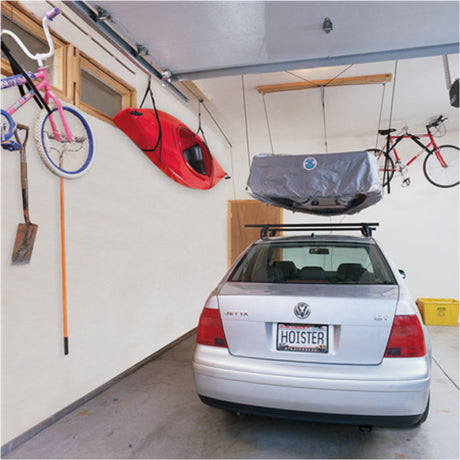 Hoister Storage Systems in garage