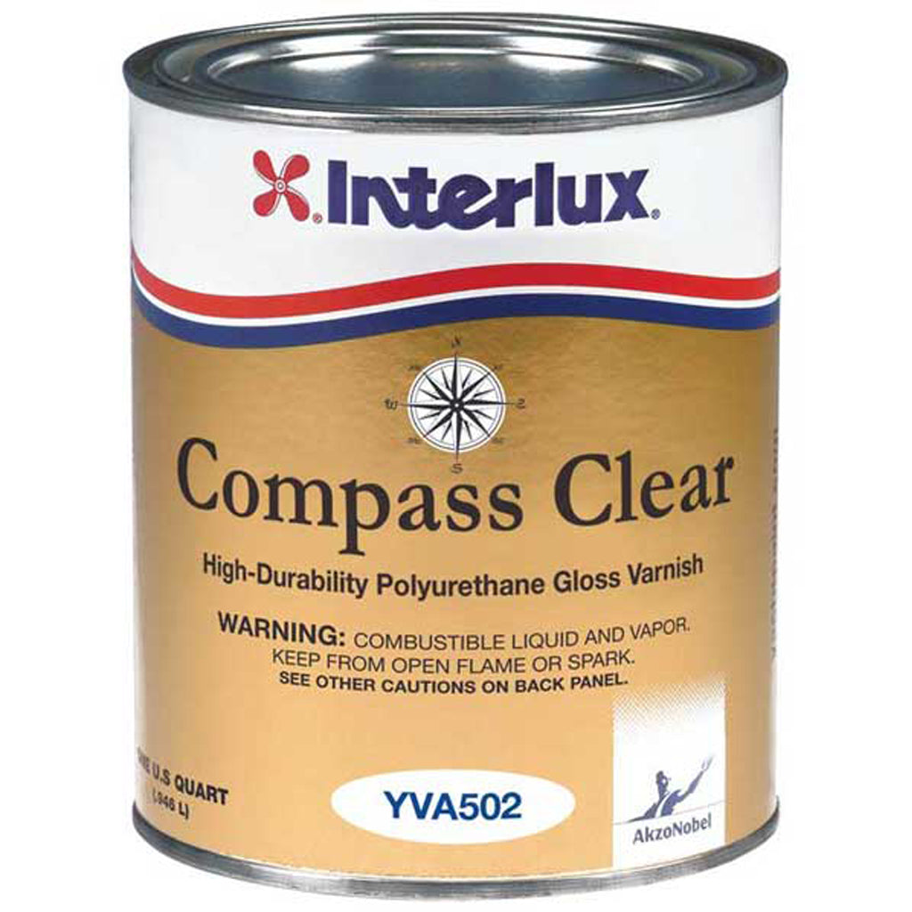 Interlux 502Q Compass Clear Varnish - Quart