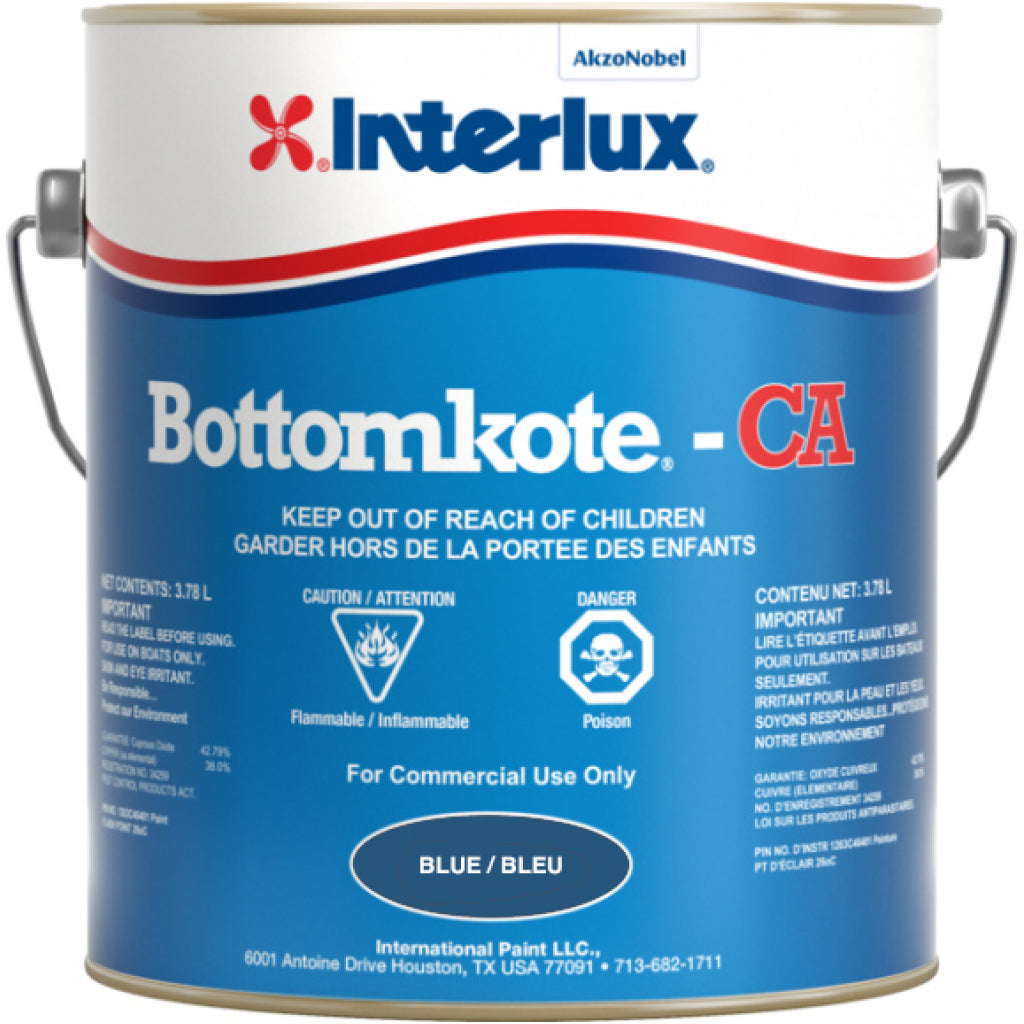 Interlux Bottomkote CA, a great antifouling boat paint.