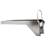 Kingston 39"Lx5-3/4"W Polished Cqr Bow Roller.