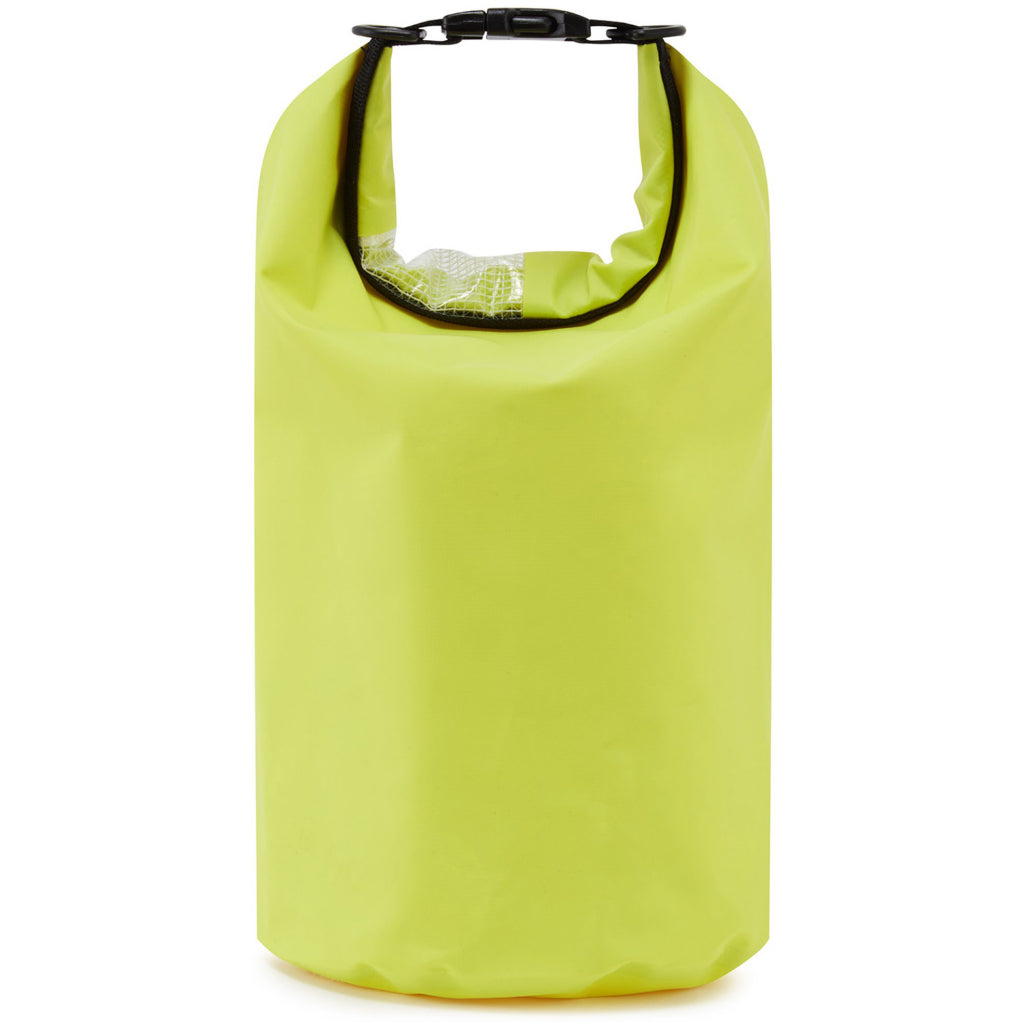 Back of sulphur Gill Voyager Dry Bag 5L.