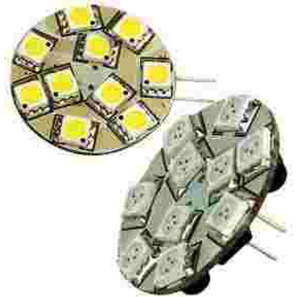 Lunasea G4 10-30v Sidepin Warm 10-LED LED Bulb