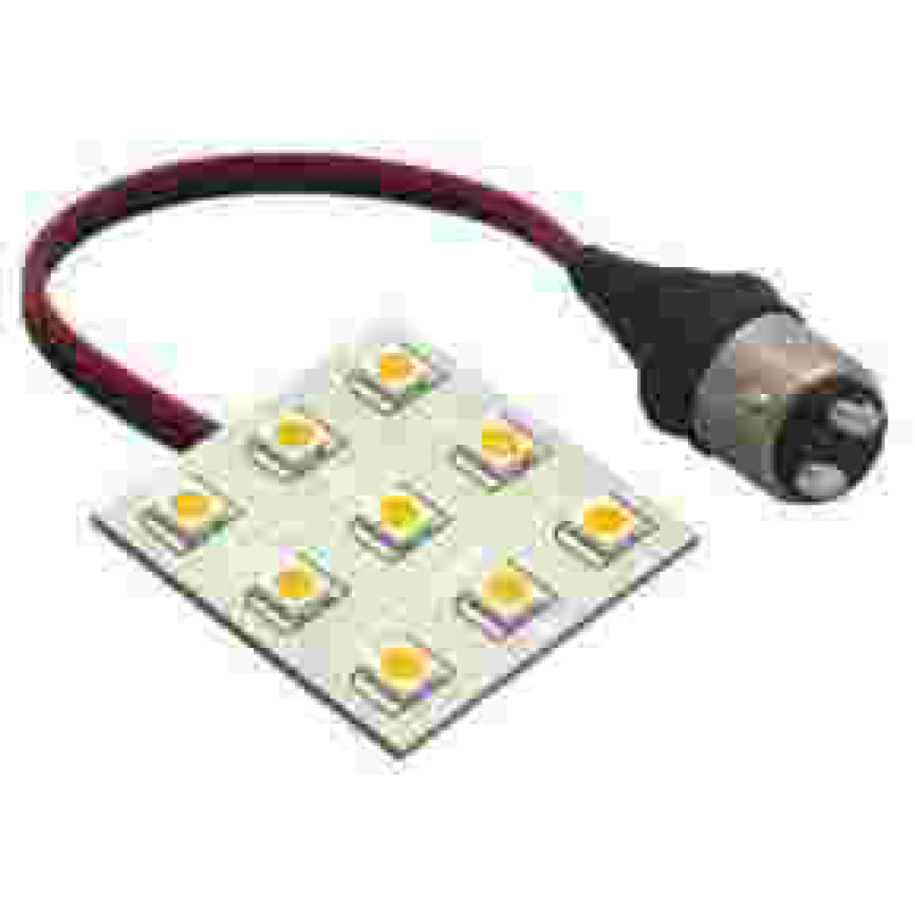 Lunasea BA15D 10-30V Warm 9-LED LED Bulb