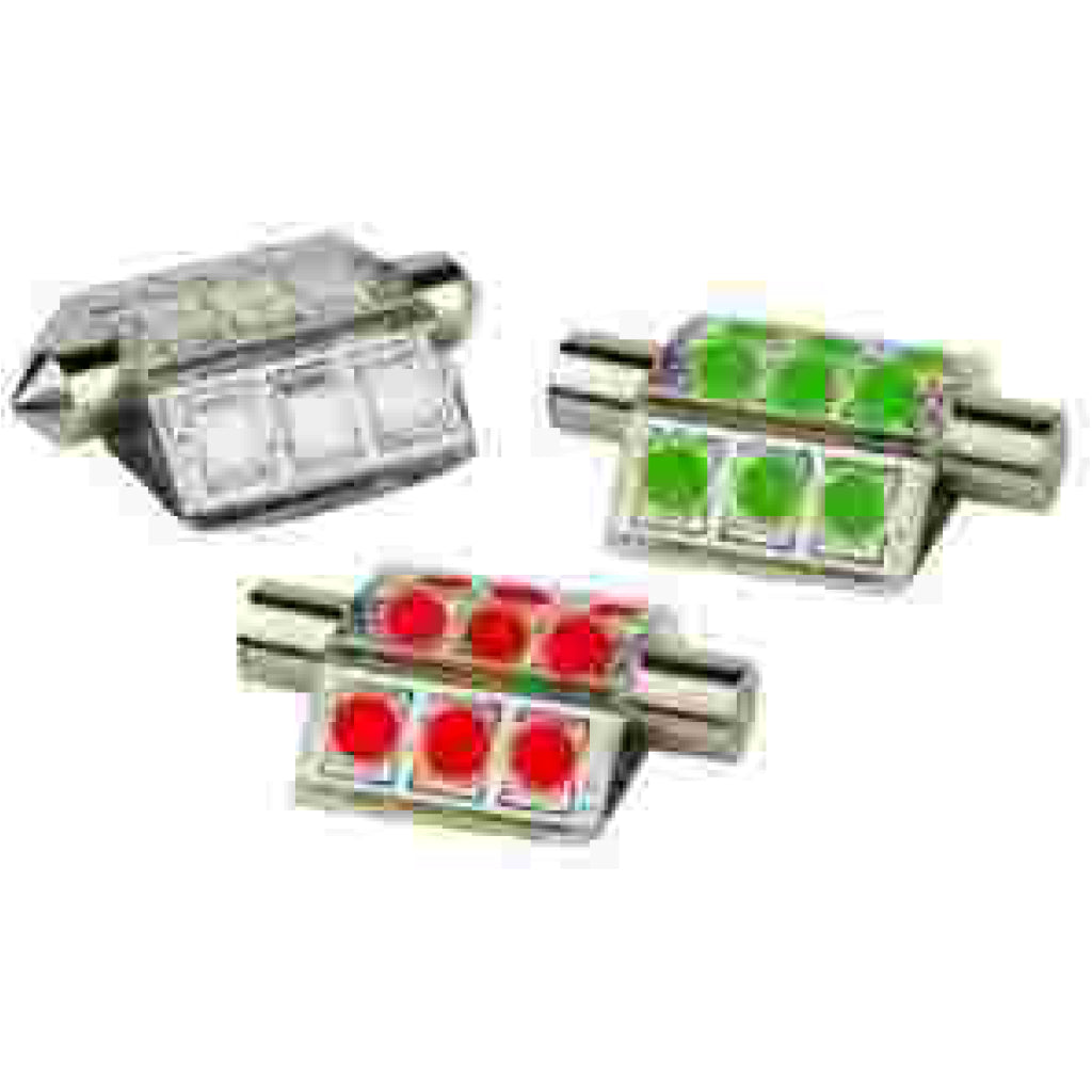 Lunasea Festoon Dimple Nav White 9L LED Bulb