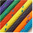 Novabraid Novalite - White/Teal Float Line 5/16"