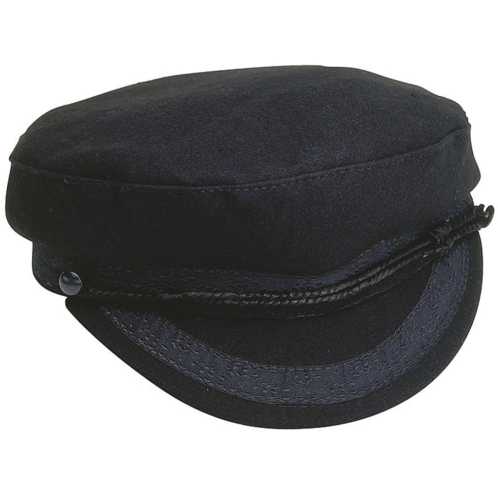 Nauticalia Size 57cm Black Greek Hat