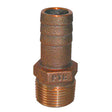 Groco Bronze Hose Barb to NPT - 2"