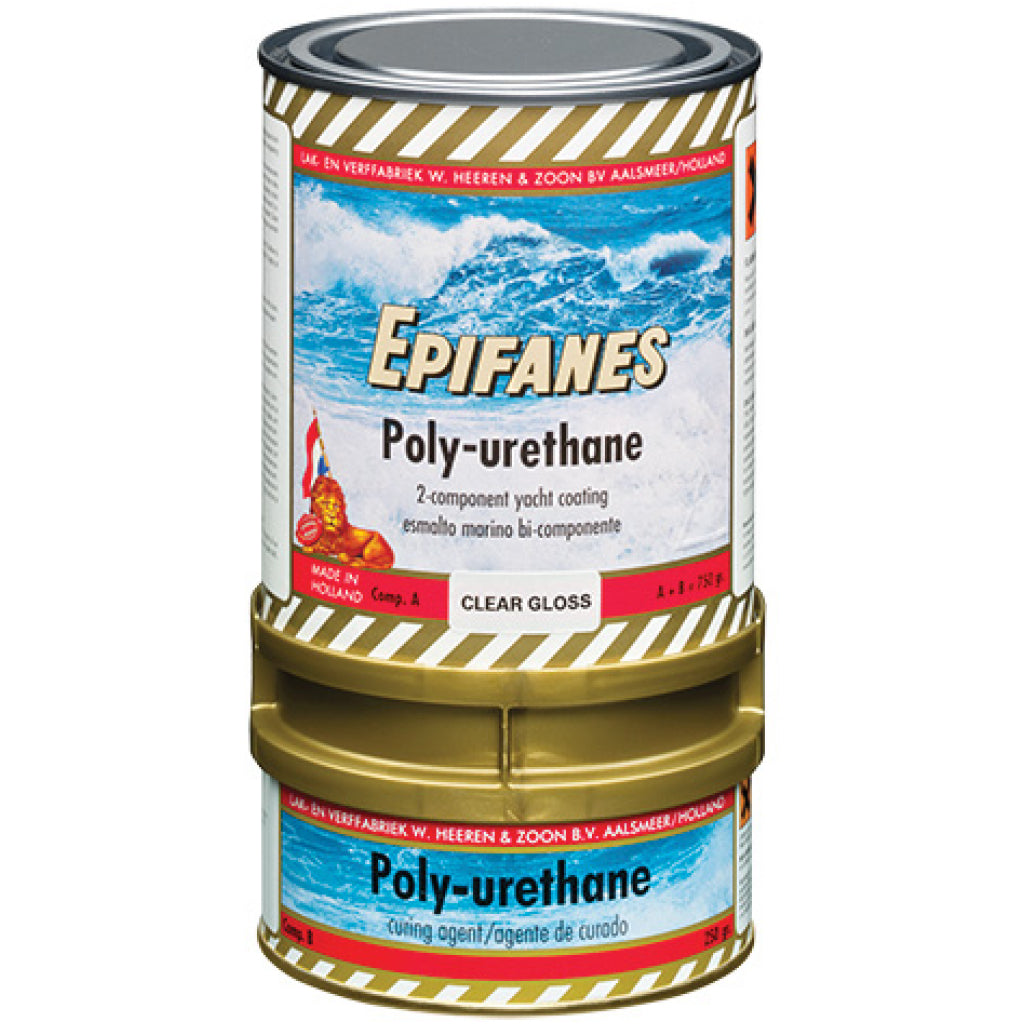 Epifanes Black 2 Part Poly-Urethane 750ml