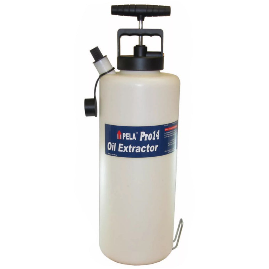 Pela 14L Upright Cylinder Oil Extractor