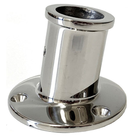 Perko 1" I.D. Chrome Flag Pole Base