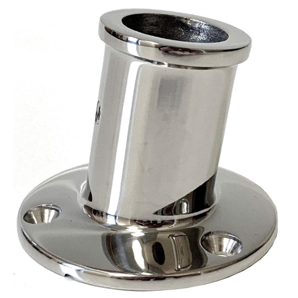 Perko 1-1/4" I.D. Chrome Flag Pole Base