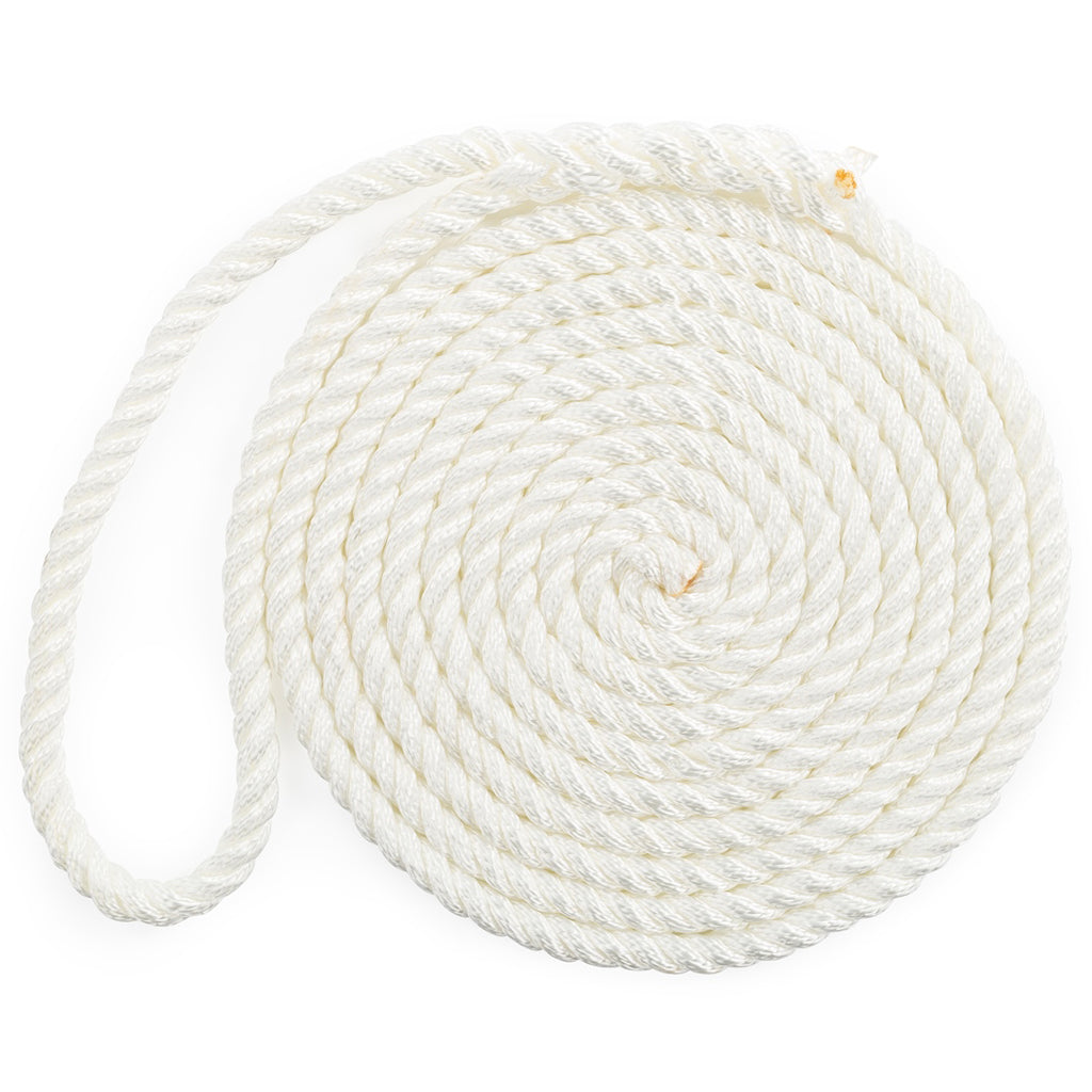 Premium 1/2" 3-Strand Nylon Rope for windlass/ft