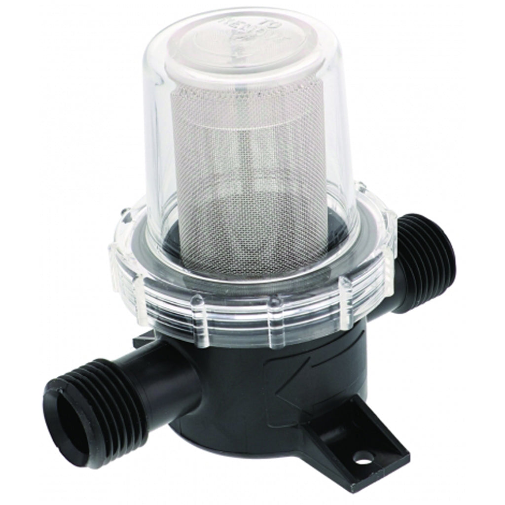 Pumpguard In-Line Strainr 1/2" Hose Barb
