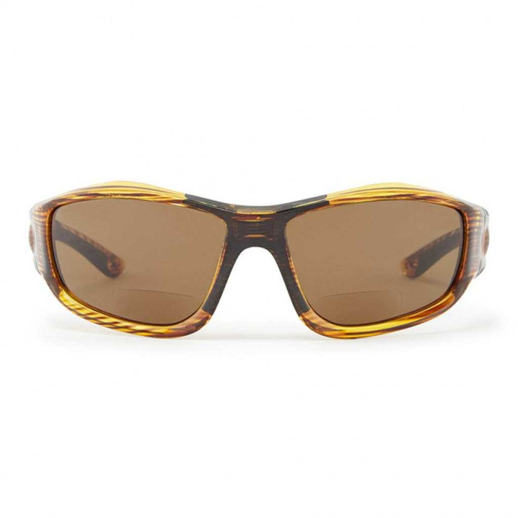 Bi-Focal Sunglasses woodgrain-amber