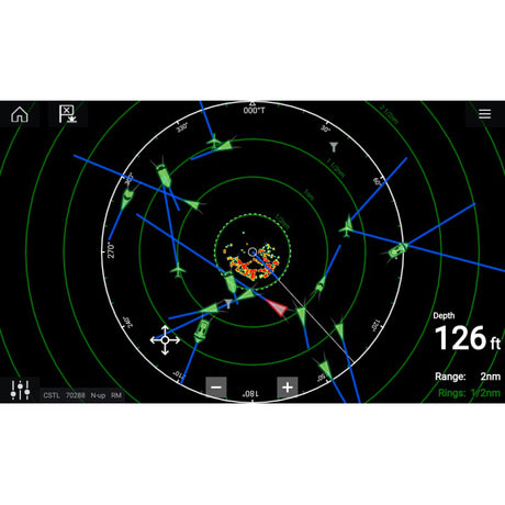 Ais Radar Overlay Of Raymarine Ais700 Class B Transciever With Splitter.