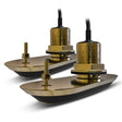 Raymarine Pack Of Rv-212 Realvision 3d Bronze Through Hull Transducer.