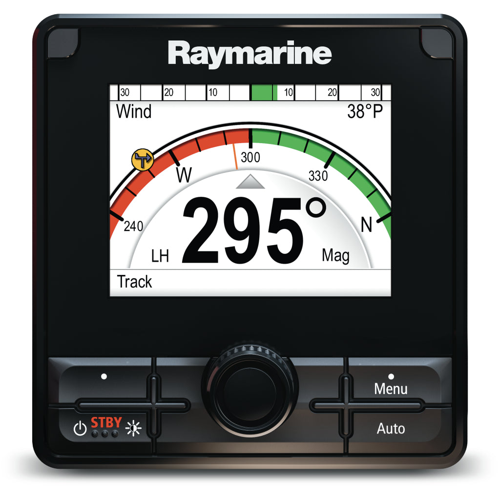 Front of Raymarine EV-150 Power Pilot With p70Rs Control.