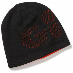 Orange Reversible Knit Beanie