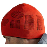 Orange inside out Reversible Knit Beanie