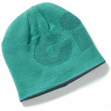 Inside out Teal Reversible Knit Beanie