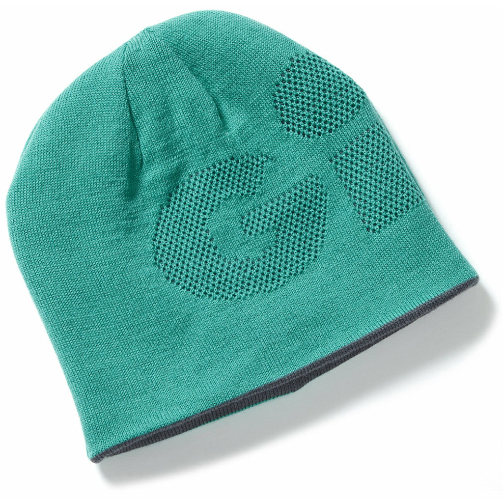 Inside out Teal Reversible Knit Beanie