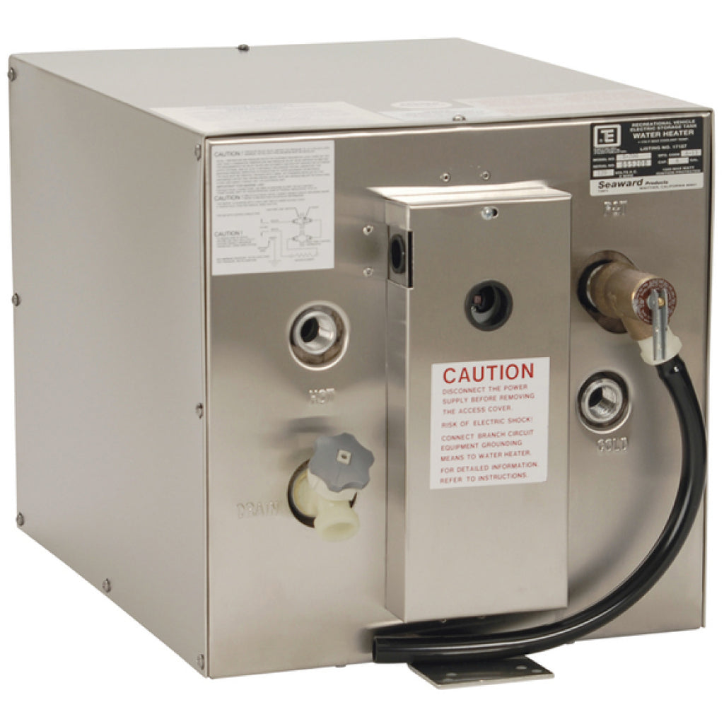 Seaward SS 6Gal 120V Water Heater w/Rear Exchange