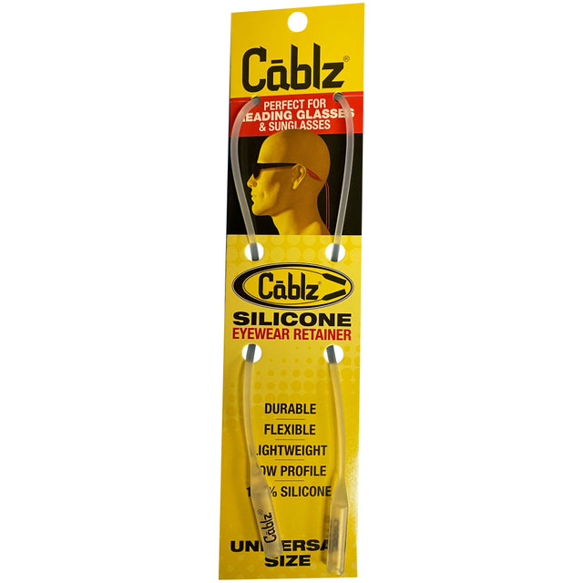 Cablz Silicone Clear 16".