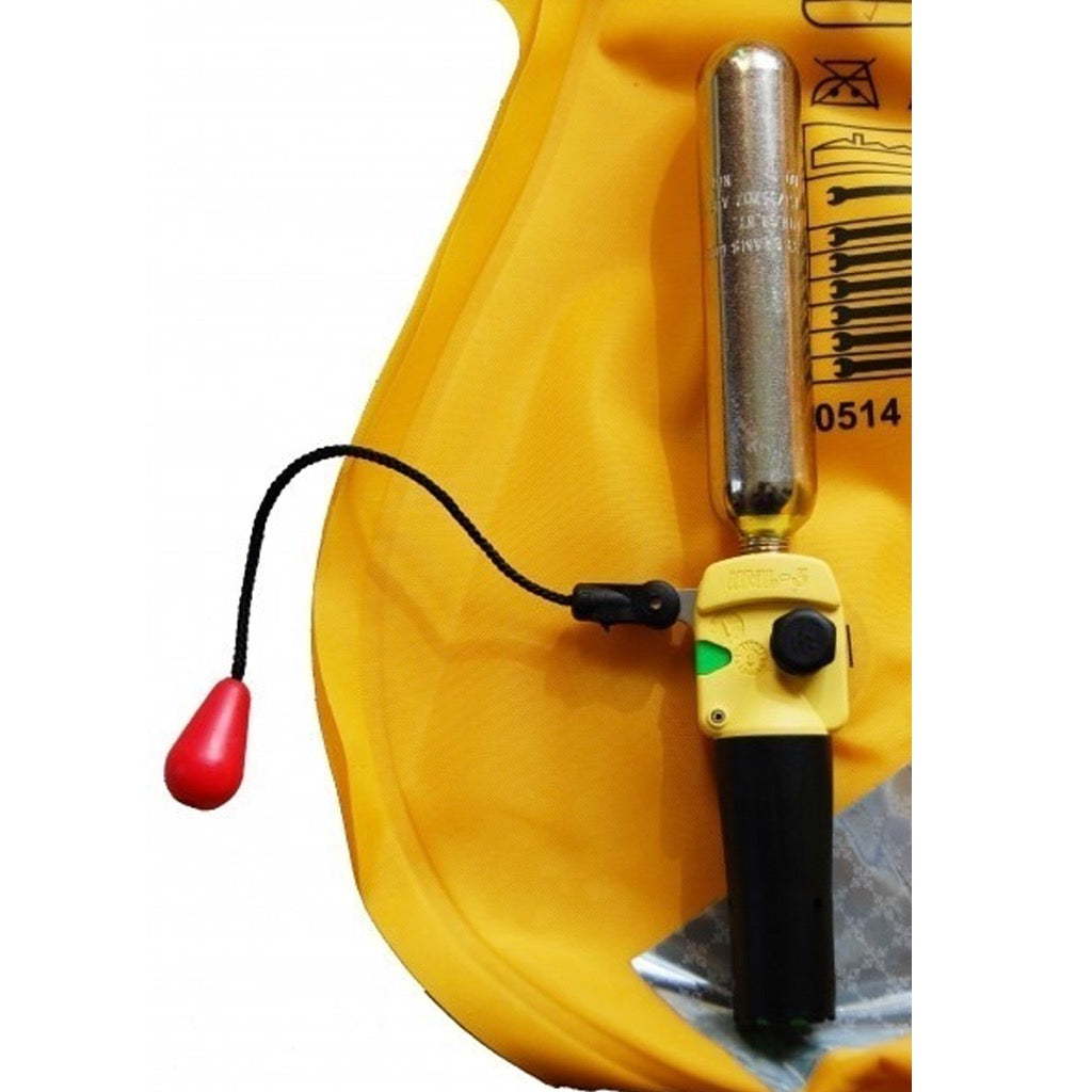 Spinlock MK5i Vest Activation Cap in use