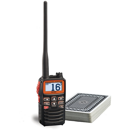 HX40 Radio with cards.
