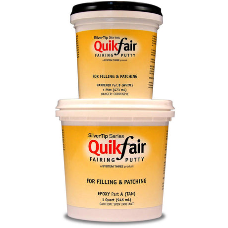 System Three Quikfair Kit 710ml/1.5pt Epoxy Filler