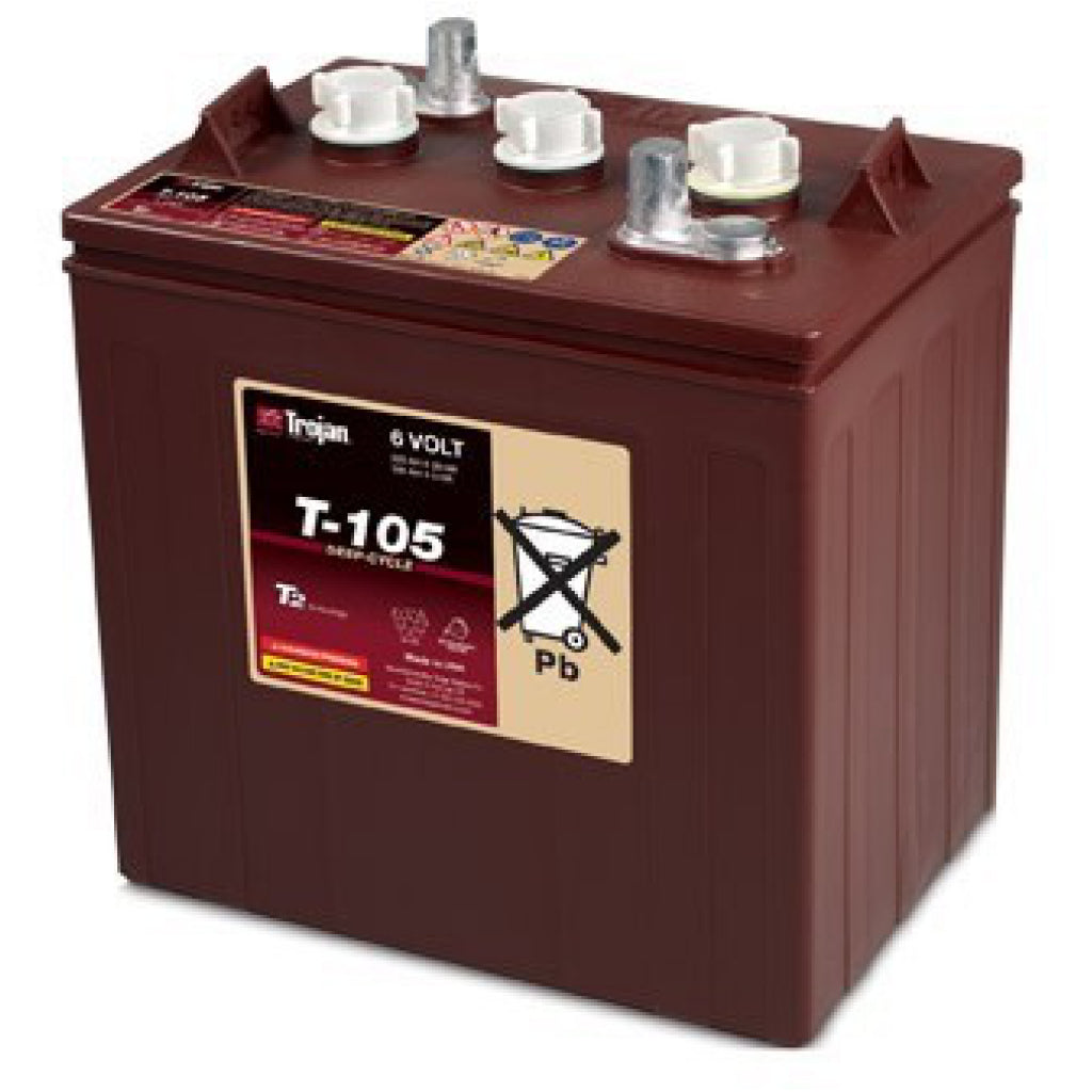 Trojan 6V 225 AH Deep Cycle Flood Battery