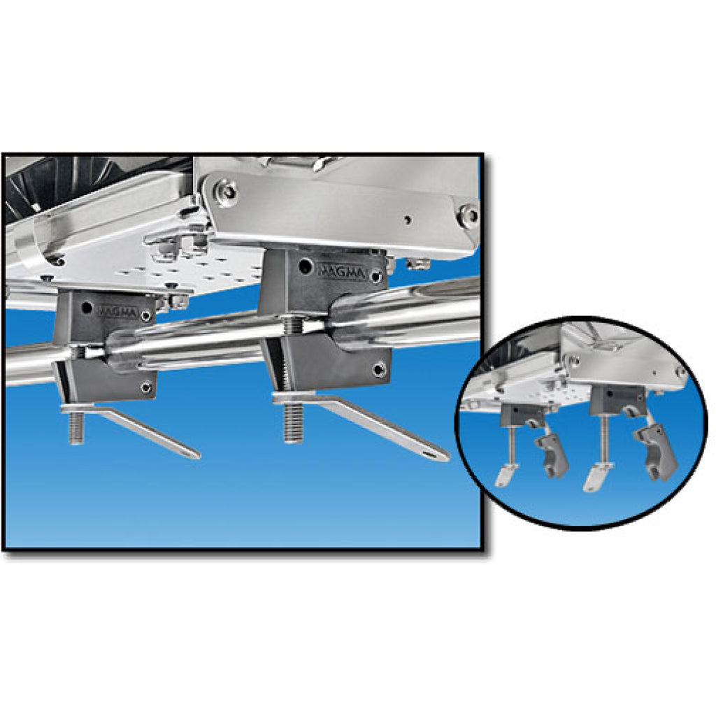 Magma Horizontal Dual Rail Mount - 1-1/8"-1-1/4"