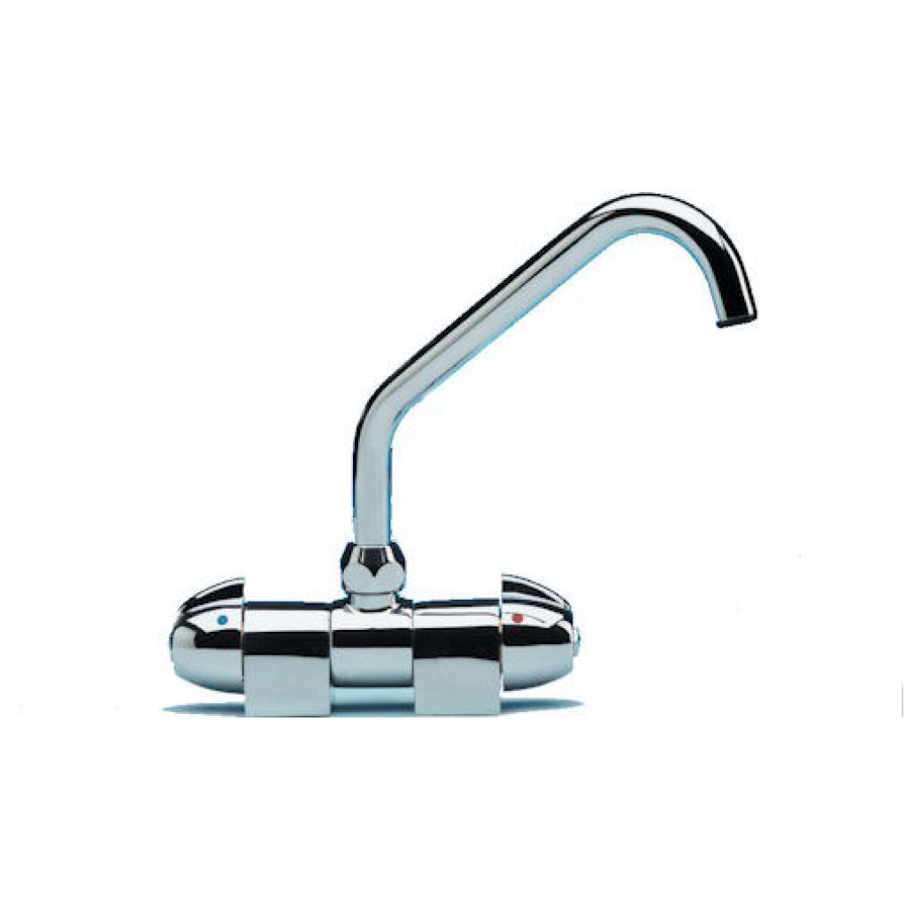 Whale Compact Chromed Brass Hot/Cold Mixer Faucet