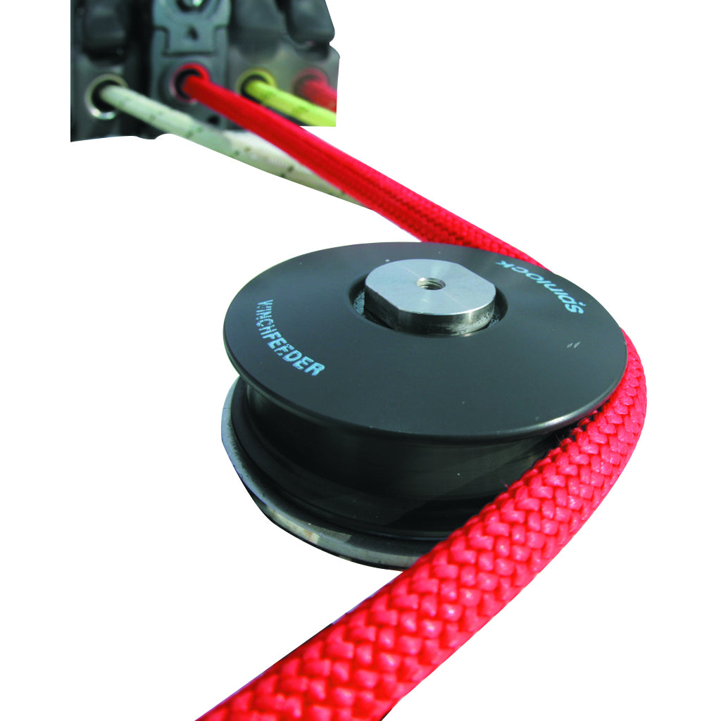 Spinlock Winchfeeder Metal Sheave In Use.