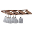 Teak Glass Rack