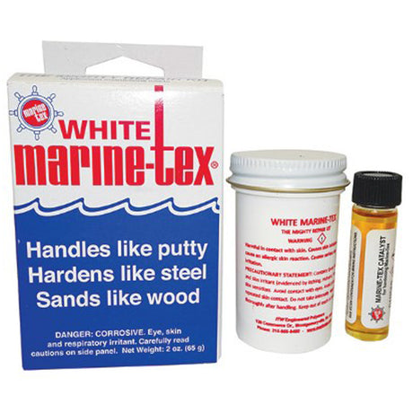 Travaco MTJRWH Marine-Tex 2oz. White Epoxy Repair