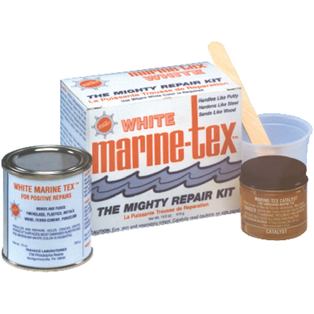Travaco MTWH Marine-Tex 14.6oz White Epoxy Repair