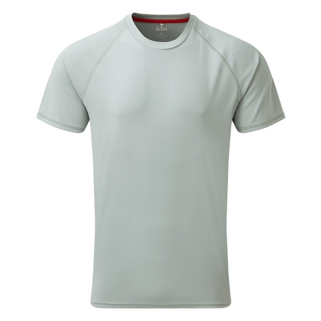 Gill Men's UV Tec  SS Tee Shirt medium grey