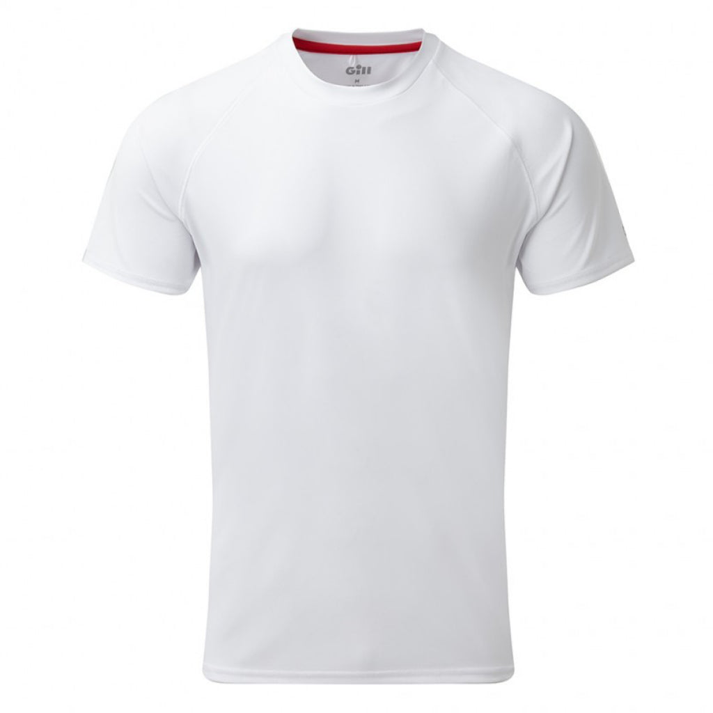 Gill Men's UV Tec SS Tee Shirt white